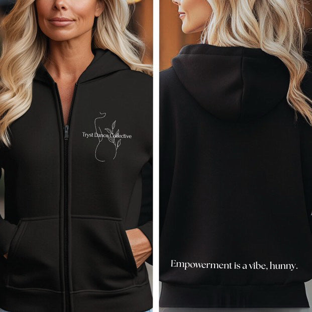 Pre Order - Tryst Dance Collective Zip-Up Hoodie